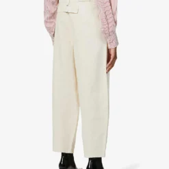 Whistles India High-rise Relaxed-fit Denim Jeans -Outlet Pique Style Store R03642505 WHITE ALT02