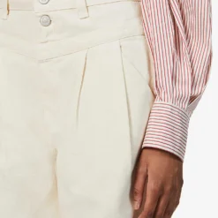 Whistles India High-rise Relaxed-fit Denim Jeans -Outlet Pique Style Store R03642505 WHITE ALT03