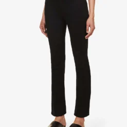 Paige Cindy Straight-leg High-rise Stretch-denim Jeans -Outlet Pique Style Store R03689624 BLACKSHADOW ALT02