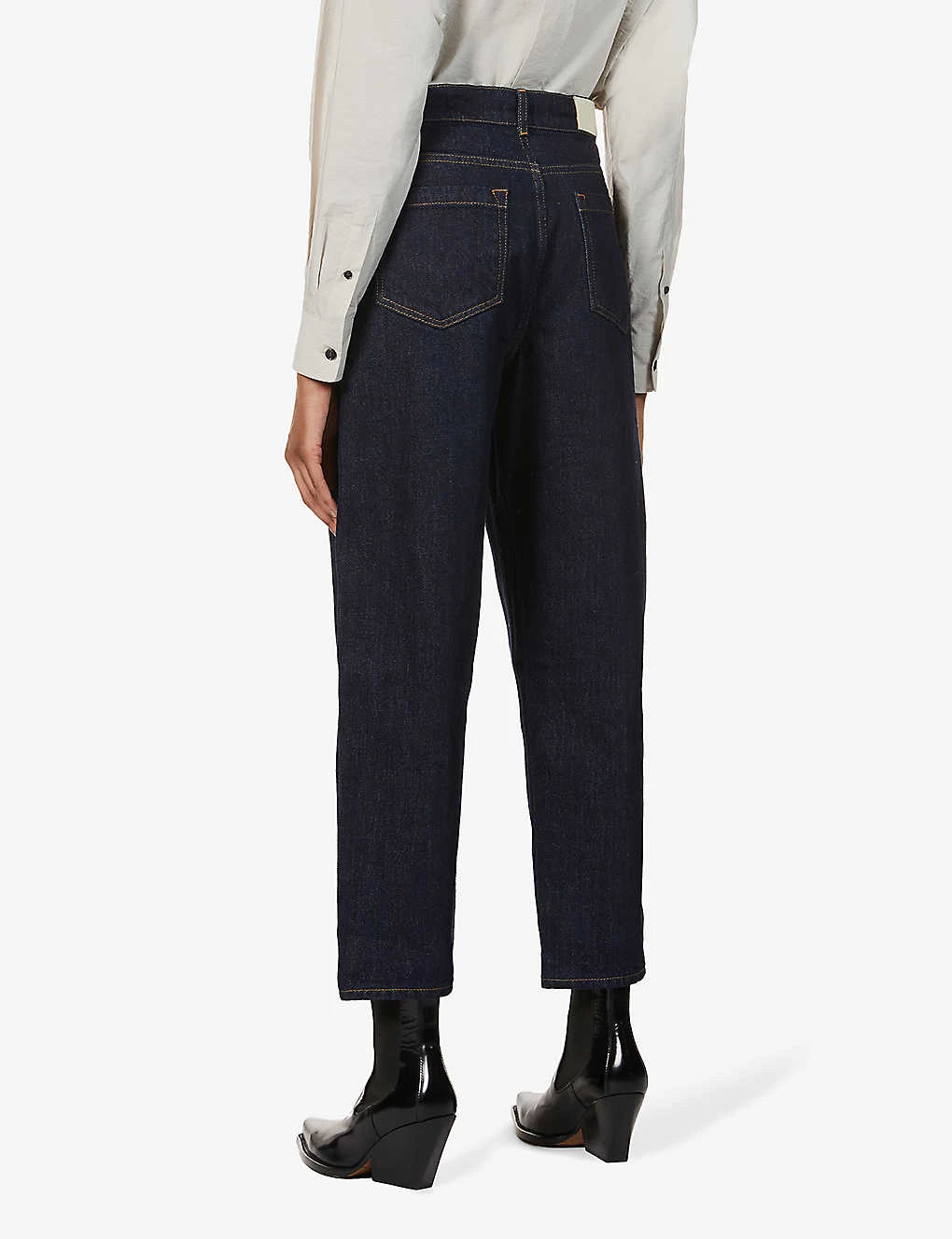 Whistles Authentic High-rise Straight-leg Jeans 4 Whistles Authentic High-rise Straight-leg Jeans - Image 4