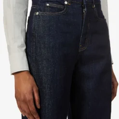 Whistles Authentic High-rise Straight-leg Jeans 11 Whistles Authentic High-rise Straight-leg Jeans -Outlet Pique Style Store R03710267 NAVY ALT03