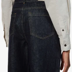 Whistles Authentic High-rise Straight-leg Jeans 12 Whistles Authentic High-rise Straight-leg Jeans -Outlet Pique Style Store R03710267 NAVY ALT04