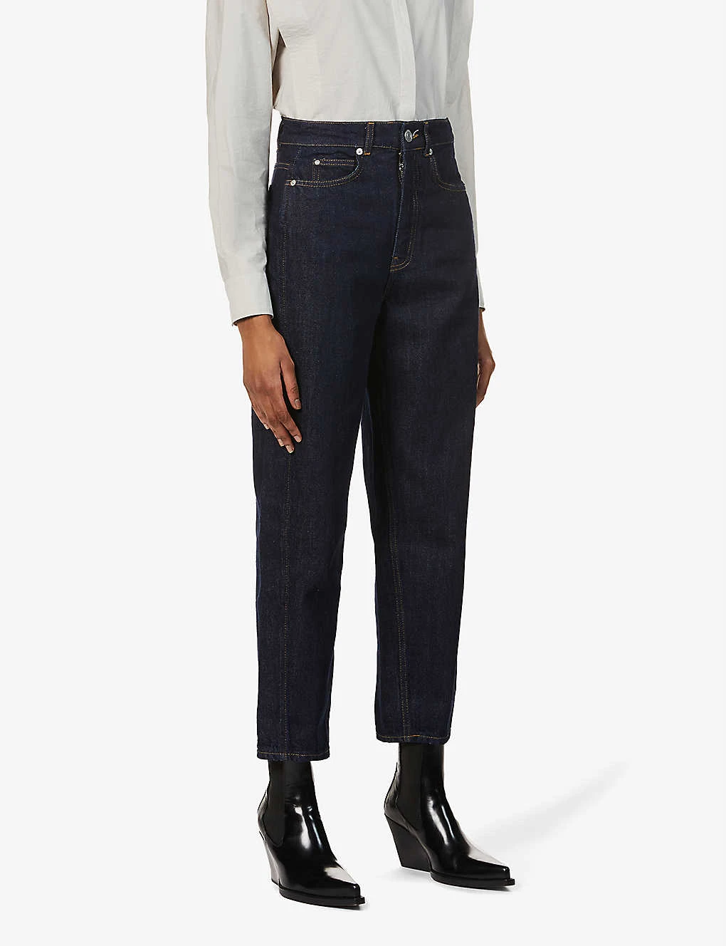 Whistles Authentic High-rise Straight-leg Jeans 2 Whistles Authentic High-rise Straight-leg Jeans - Image 2