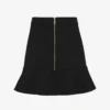 Whistles Peplum High-waist Stretch-woven Mini Skirt
