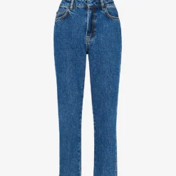 Whistles Authentic Slim-leg High-rise Cropped Organic-denim Jeans