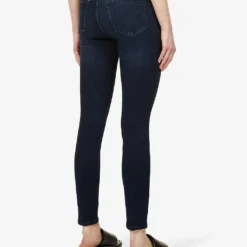 GOOD AMERICAN Good Legs Skinny High Rise Organic-cotton Stretch-denim Jeans -Outlet Pique Style Store R03749408 BLUE224 ALT03
