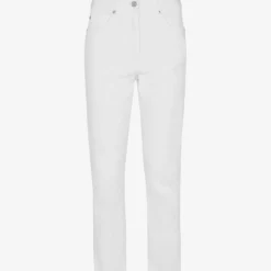 Whistles Authentic Mid-rise Slim-leg Cotton Jeans