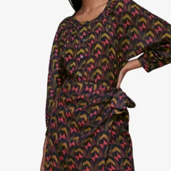 Whistles Ikat-print Wrap-front Cotton Mini Skirt 6 Whistles Ikat-print Wrap-front Cotton Mini Skirt -Outlet Pique Style Store R03778569 MULTICOLOURED ALT01