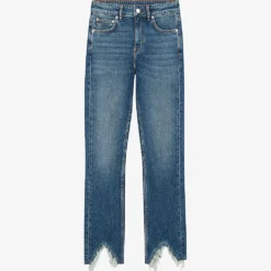 Maje Pachabfran Straight-leg Mid-rise Stretch-denim Jeans
