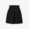 Sandro Hugo High-rise Woven Shorts