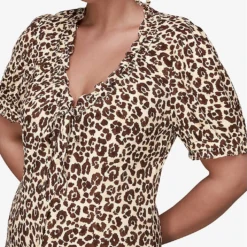 Whistles Ada Animal-print Midi Dress 7 Whistles Ada Animal-print Midi Dress -Outlet Pique Style Store R03797923 MULTICOLOURED ALT03