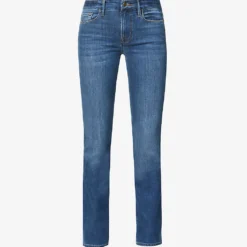 FRAME Le Mini Boot Mid-rise Recycled Polyester And Cotton Jeans