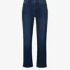 FRAME Le High Straight High-rise Stretch-denim Jeans