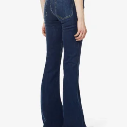 FRAME Le High Flare High-rise Stretch-denim Jeans -Outlet Pique Style Store R03809274 DUBLIN ALT03