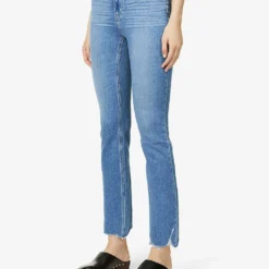 Paige Cindy High-rise Stretch-denim Jeans 8 Paige Cindy High-rise Stretch-denim Jeans -Outlet Pique Style Store R03820905 MELDESTROYEDHEM ALT02