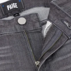 Paige Hoxton Skinny High-rise Stretch-denim Jeans -Outlet Pique Style Store R03820906 GREYPEAKS ALT06