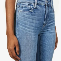 Paige Hoxton Ankle Cropped Skinny High-rise Stretch-denim Jeans -Outlet Pique Style Store R03820907 ADVENTUROUS ALT04