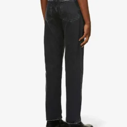 AGOLDE 90s Pinch Waist Straight-leg High-rise Organic-cotton Denim Jeans -Outlet Pique Style Store R03833531 BLACKTEA ALT03