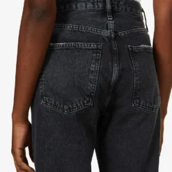 AGOLDE 90s Pinch Waist Straight-leg High-rise Organic-cotton Denim Jeans -Outlet Pique Style Store R03833531 BLACKTEA ALT05