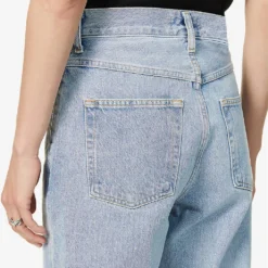 AGOLDE Baggy Tapered High-rise Organic-cotton Jeans 12 AGOLDE Baggy Tapered High-rise Organic-cotton Jeans -Outlet Pique Style Store R03833532 DIMENSION ALT05