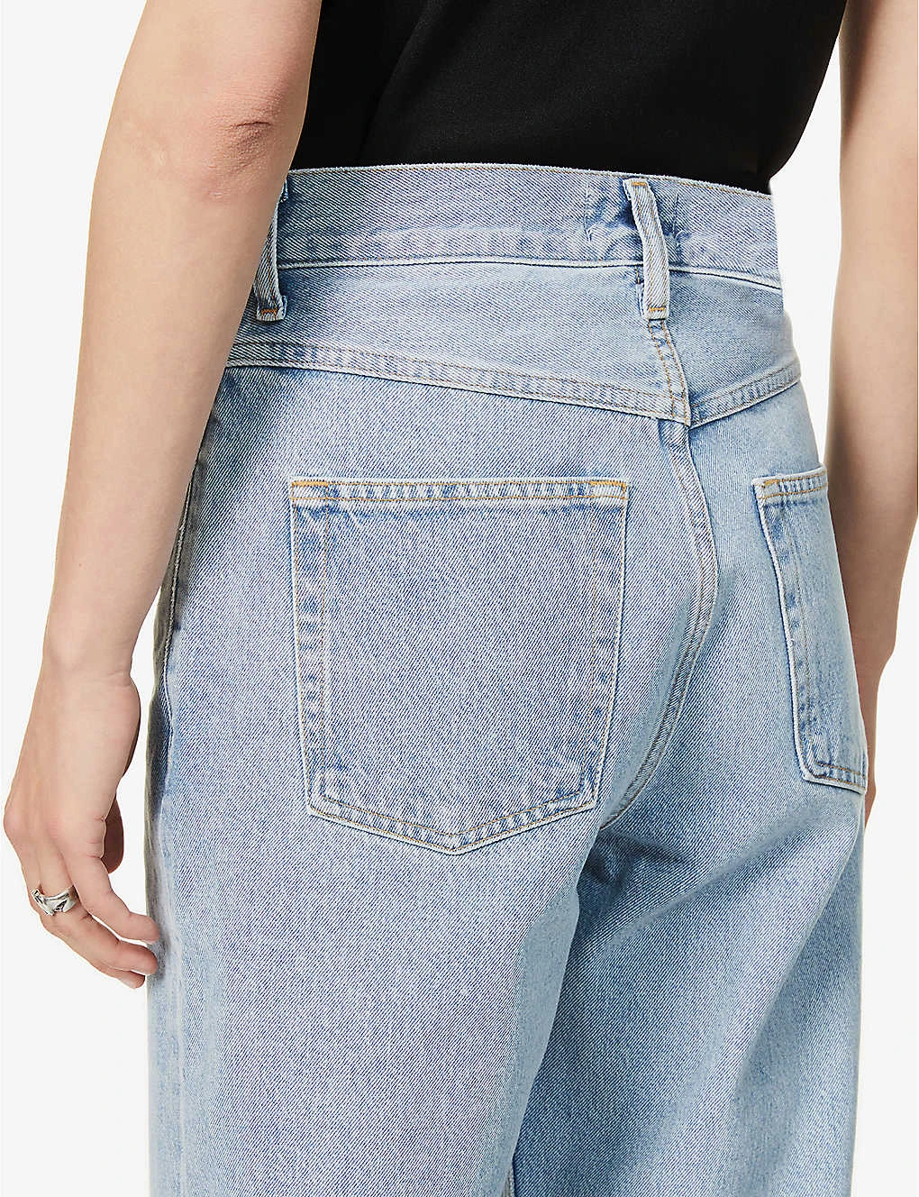 AGOLDE Baggy Tapered High-rise Organic-cotton Jeans 6 AGOLDE Baggy Tapered High-rise Organic-cotton Jeans - Image 6