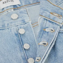 AGOLDE Baggy Tapered High-rise Organic-cotton Jeans 13 AGOLDE Baggy Tapered High-rise Organic-cotton Jeans -Outlet Pique Style Store R03833532 DIMENSION ALT06