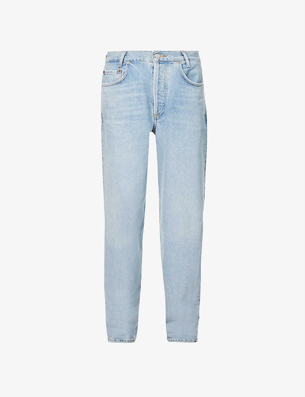 AGOLDE Baggy Tapered High-rise Organic-cotton Jeans 1 AGOLDE Baggy Tapered High-rise Organic-cotton Jeans