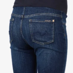7 For All Mankind Maternity Bootcut High-rise Stretch-denim Jeans -Outlet Pique Style Store R03836148 LUXESTARLIGHT ALT03