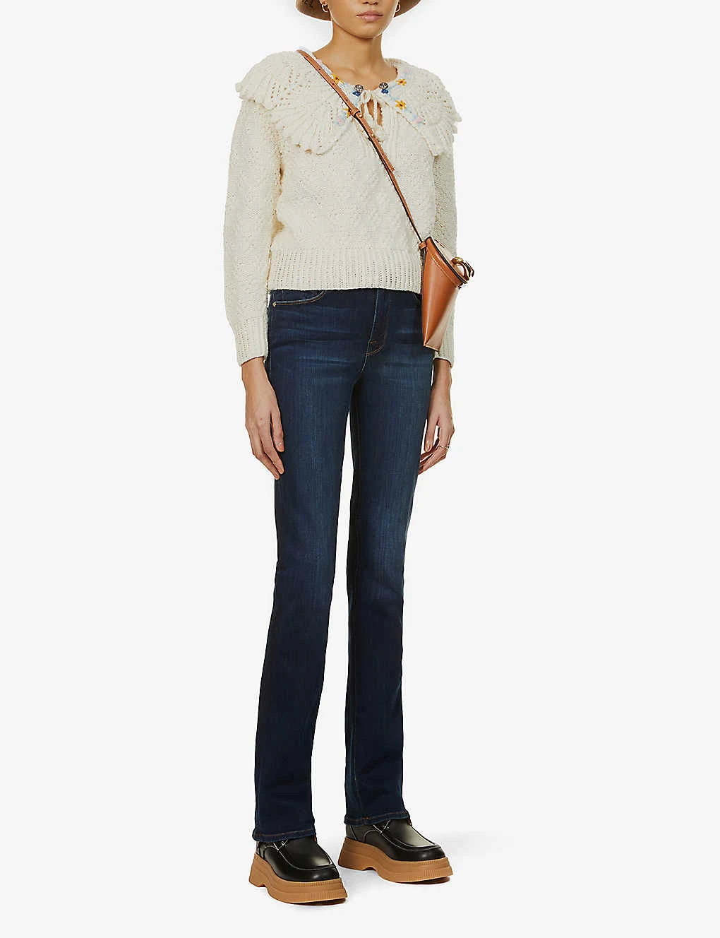 FRAME Le Mini Boot Boot-cut Mid-rise Stretch-organic Denim Jeans 2 FRAME Le Mini Boot Boot-cut Mid-rise Stretch-organic Denim Jeans - Image 2
