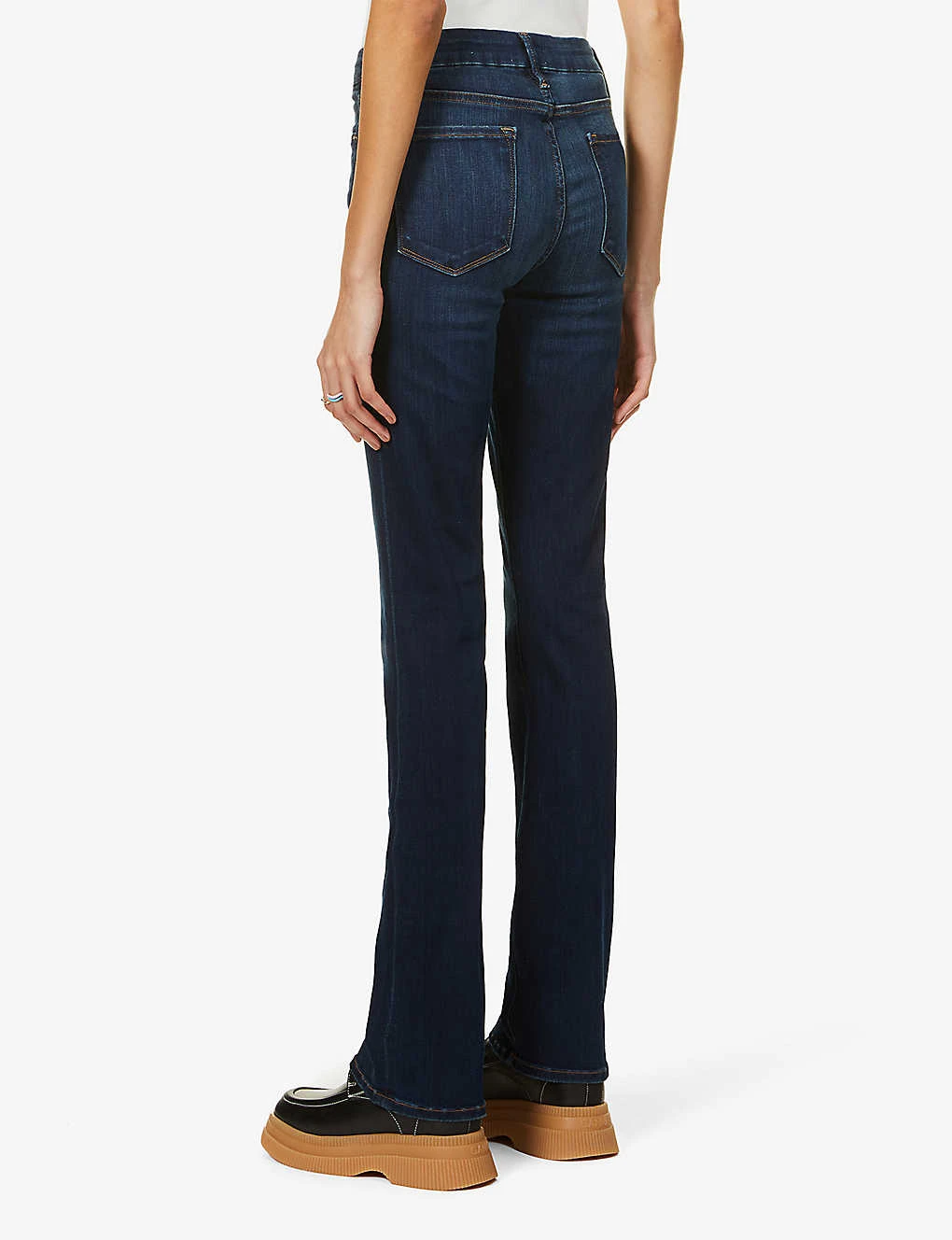 FRAME Le Mini Boot Boot-cut Mid-rise Stretch-organic Denim Jeans 4 FRAME Le Mini Boot Boot-cut Mid-rise Stretch-organic Denim Jeans - Image 4