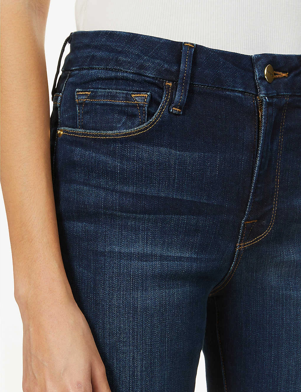 FRAME Le Mini Boot Boot-cut Mid-rise Stretch-organic Denim Jeans 5 FRAME Le Mini Boot Boot-cut Mid-rise Stretch-organic Denim Jeans - Image 5