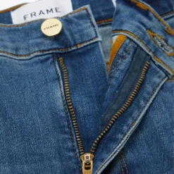 FRAME Le Sylvie Straight-leg High-rise Stretch-denim Jeans -Outlet Pique Style Store R03850670 POE ALT06