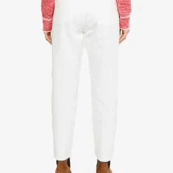 CLAUDIE PIERLOT Poupi Straight-leg High-rise Organic Cotton-denim Jeans -Outlet Pique Style Store R03852041 NATURELS ALT03