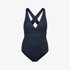 Seafolly Collective V-neck Stretch-recycled Nylon Swimsuit