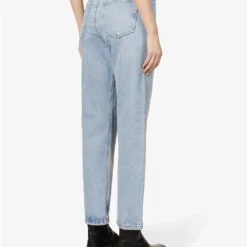 AGOLDE 90s Crop Straight-leg High-rise Organic-cotton Denim Jeans -Outlet Pique Style Store R03859834 REPLICA ALT03