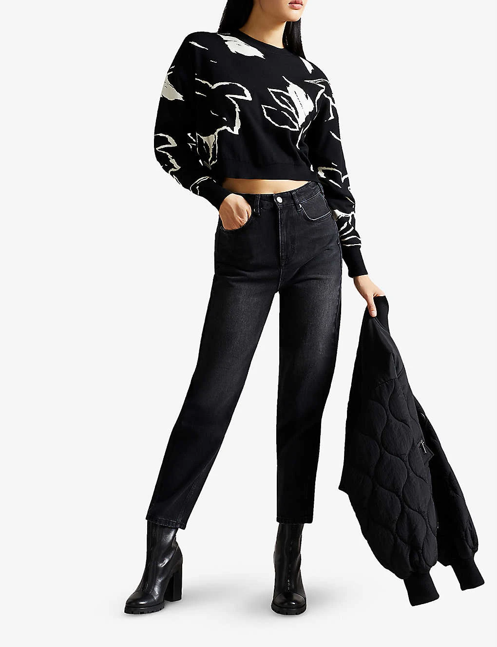 Ted Baker Bootis Barrel-fit Denim Jeans 2 Ted Baker Bootis Barrel-fit Denim Jeans - Image 2