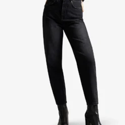 Ted Baker Bootis Barrel-fit Denim Jeans 6 Ted Baker Bootis Barrel-fit Denim Jeans -Outlet Pique Style Store R03869200 BLACK ALT02