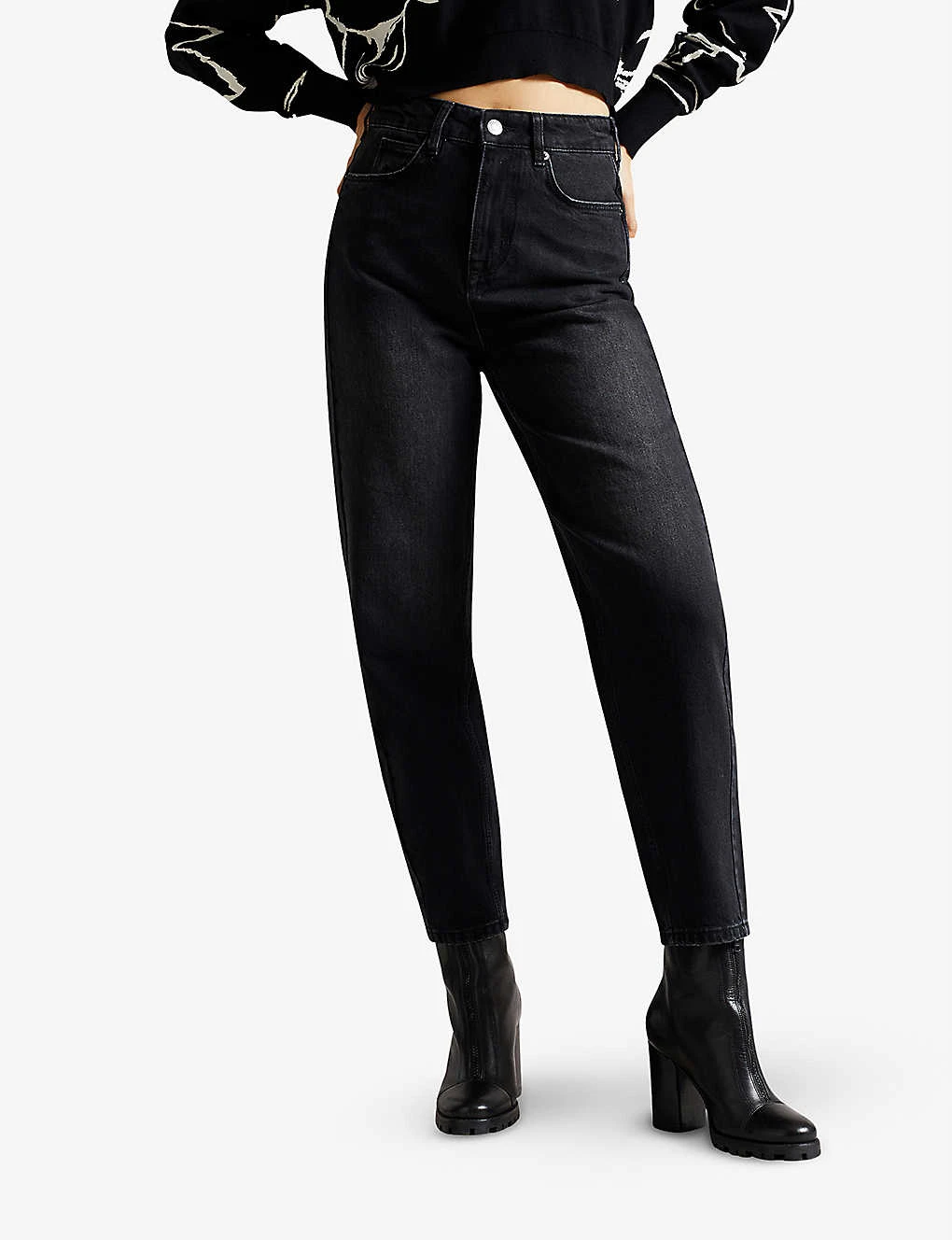 Ted Baker Bootis Barrel-fit Denim Jeans 3 Ted Baker Bootis Barrel-fit Denim Jeans - Image 3