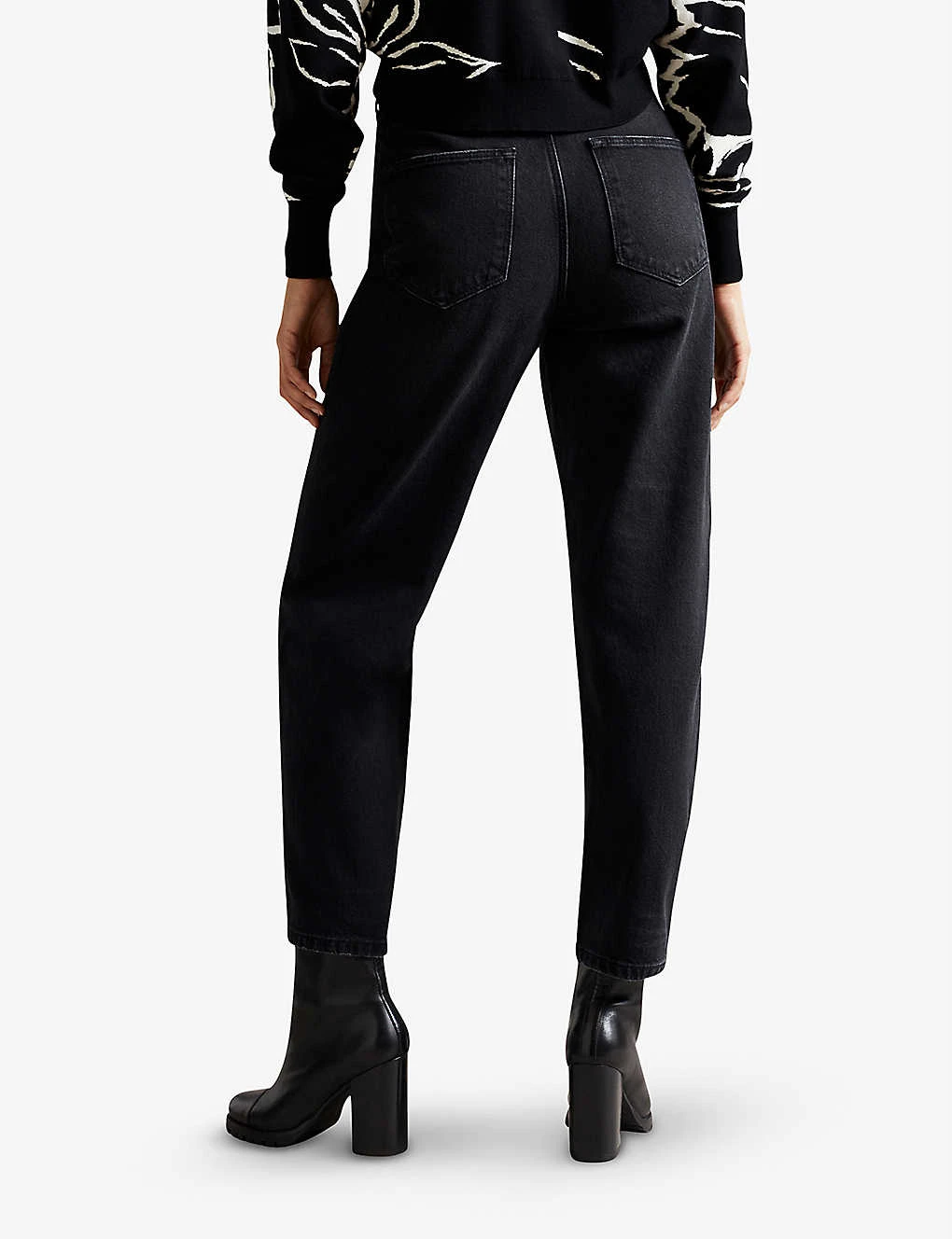 Ted Baker Bootis Barrel-fit Denim Jeans 4 Ted Baker Bootis Barrel-fit Denim Jeans - Image 4