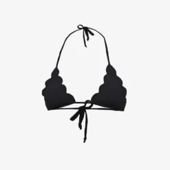 Marysia Broadway Scallop-edged Bikini Top