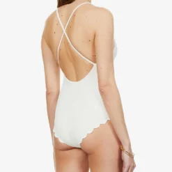 Marysia North Maillot V-neck Swimsuit -Outlet Pique Style Store R03872312 COCONUT ALT03