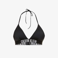 Calvin Klein Intense Power Logo-embroidered Bikini Top