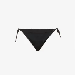 Calvin Klein Intense Power Logo-print High-rise Bikini Bottoms