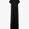 AllSaints Anna Short-sleeve Cotton Maxi Dress