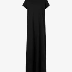 AllSaints Anna Short-sleeve Cotton Maxi Dress