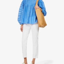 Paige Amber Straight-leg Mid-rise Stretch-denim Jeans -Outlet Pique Style Store R03889828 CRISPWHITE ALT01