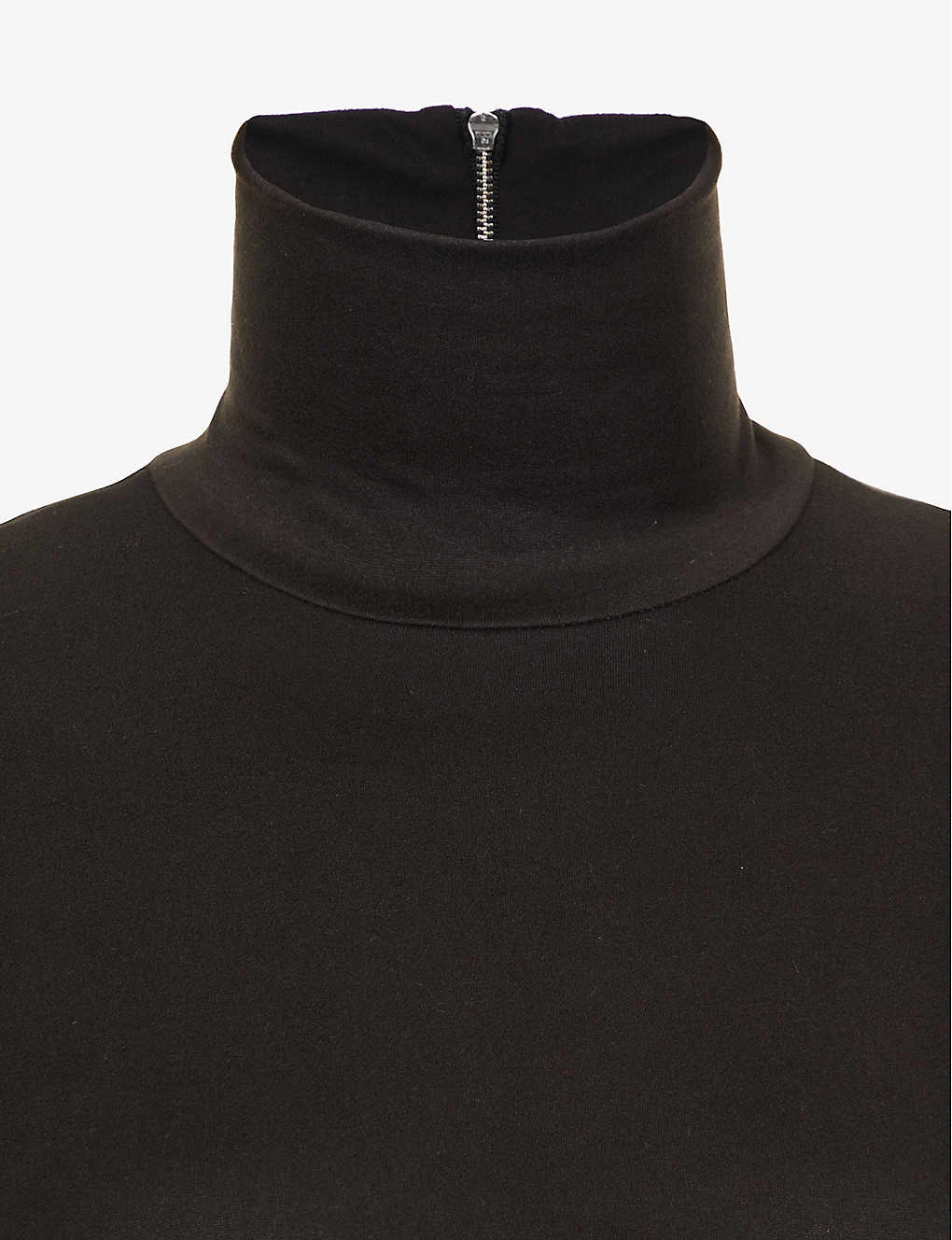 The Nicole Turtleneck Stretch-jersey Mini Dress 3 The Nicole Turtleneck Stretch-jersey Mini Dress - Image 3