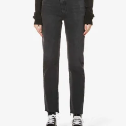 AGOLDE Criss Cross Straight-leg Mid-rise Jeans -Outlet Pique Style Store R03911683 SHAMBLES ALT02