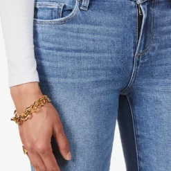 Paige Amber Cropped Mid-rise Stretch-denim Jeans 11 Paige Amber Cropped Mid-rise Stretch-denim Jeans -Outlet Pique Style Store R03913278 SEAWATERDISTRESSED ALT04