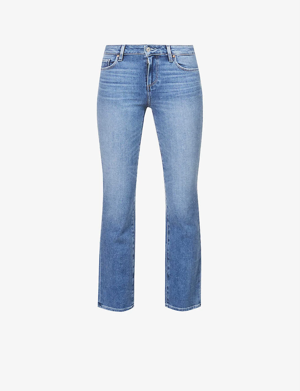 Paige Amber Cropped Mid-rise Stretch-denim Jeans 1 Paige Amber Cropped Mid-rise Stretch-denim Jeans